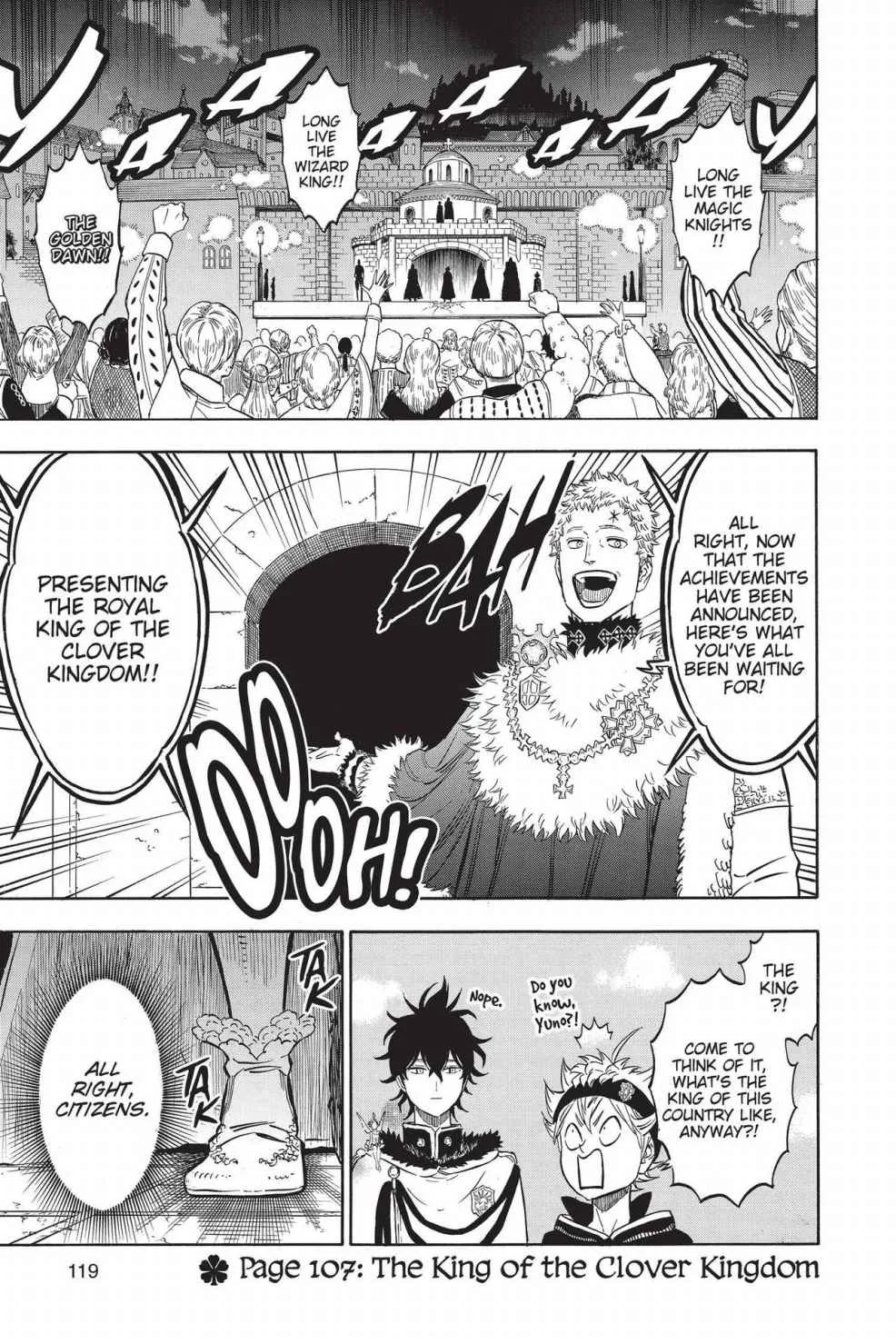 Black Clover Chapter 107 Page 1