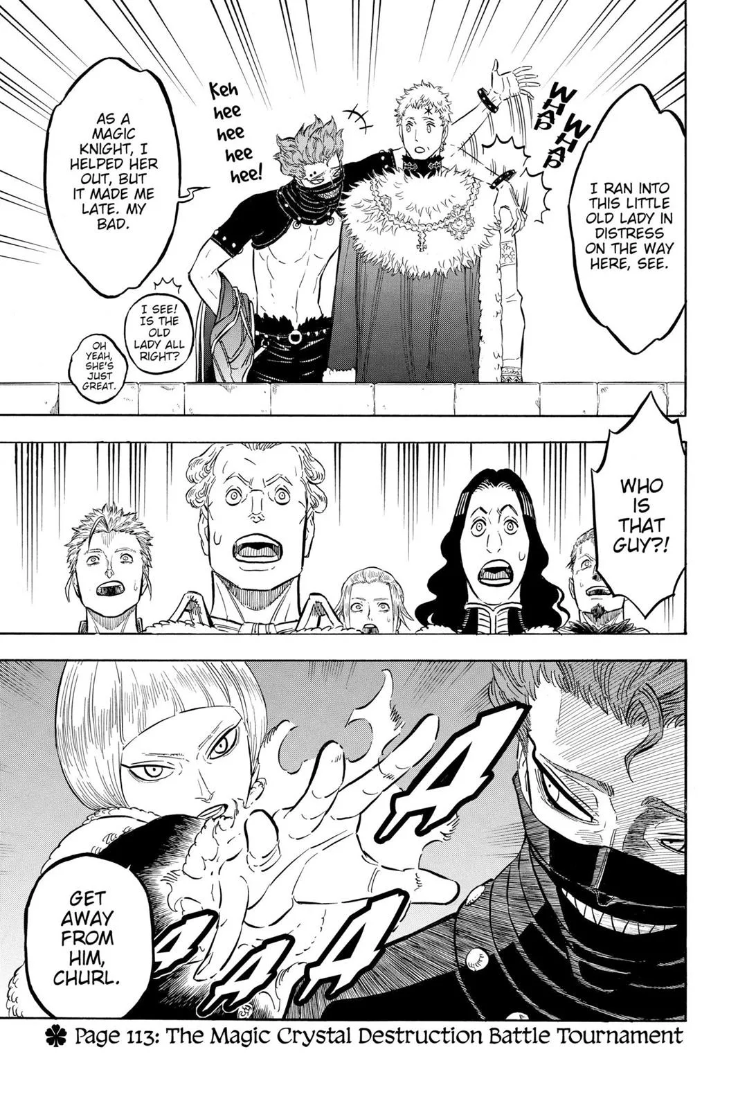 Black Clover Chapter 113 Page 1