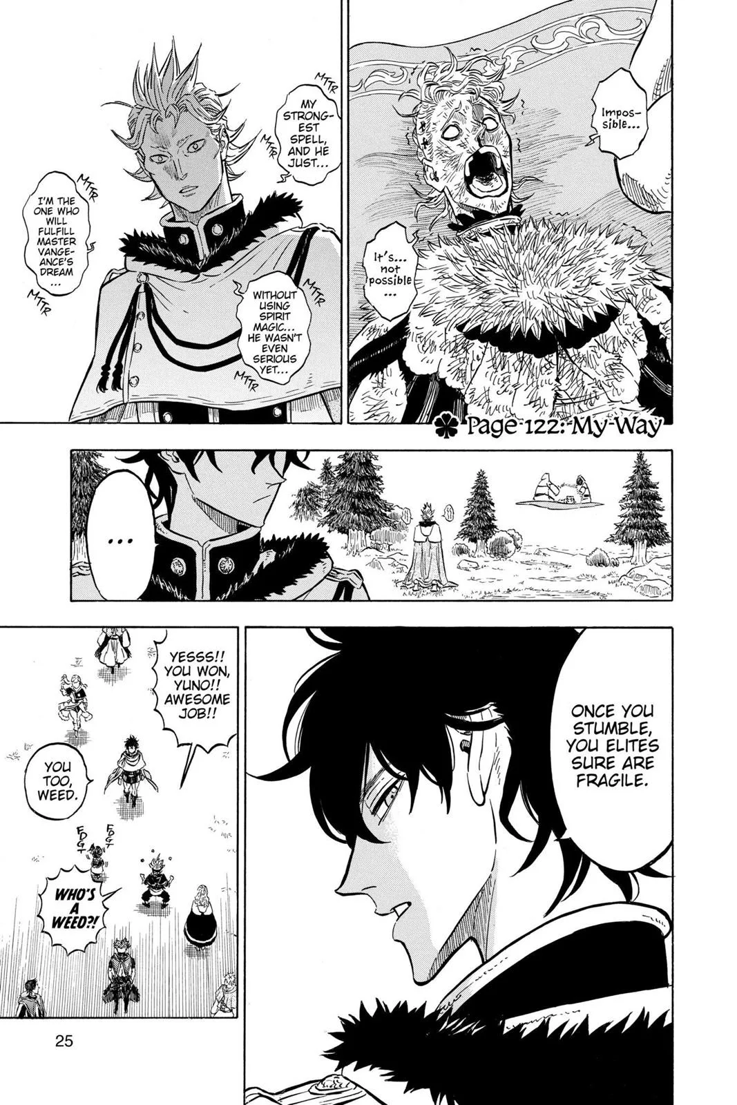 Black Clover Chapter 122 Page 1