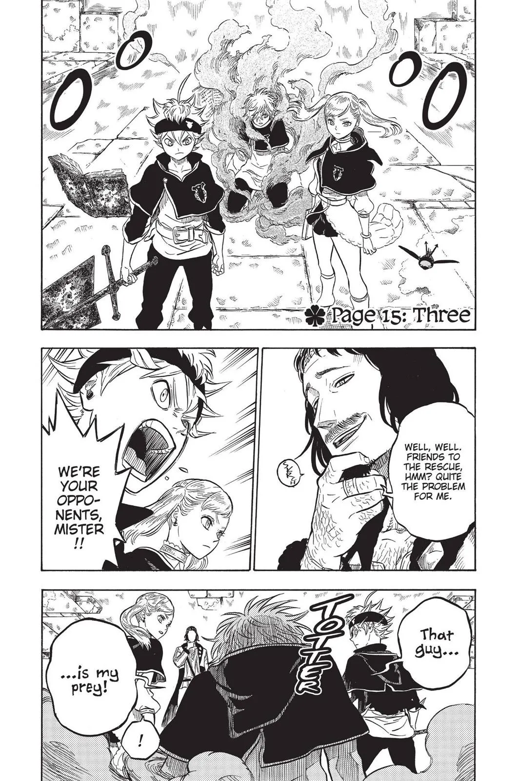 Black Clover Chapter 15 Page 1