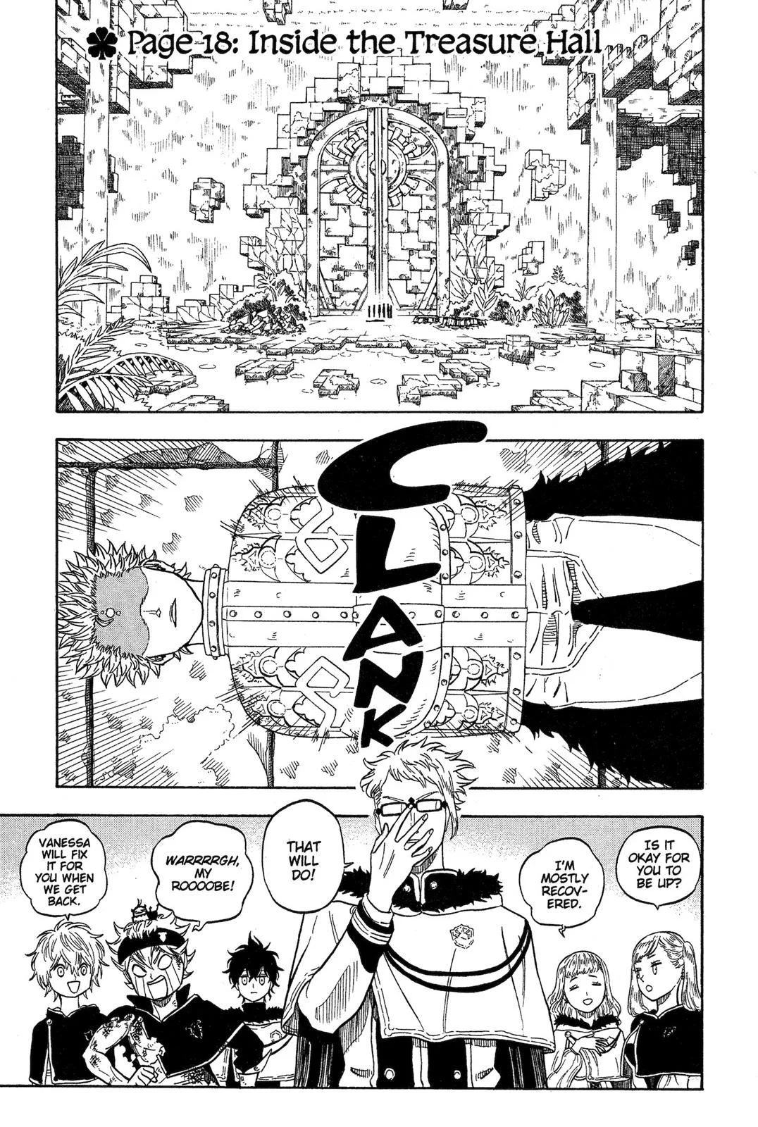 Black Clover Chapter 18 Page 1