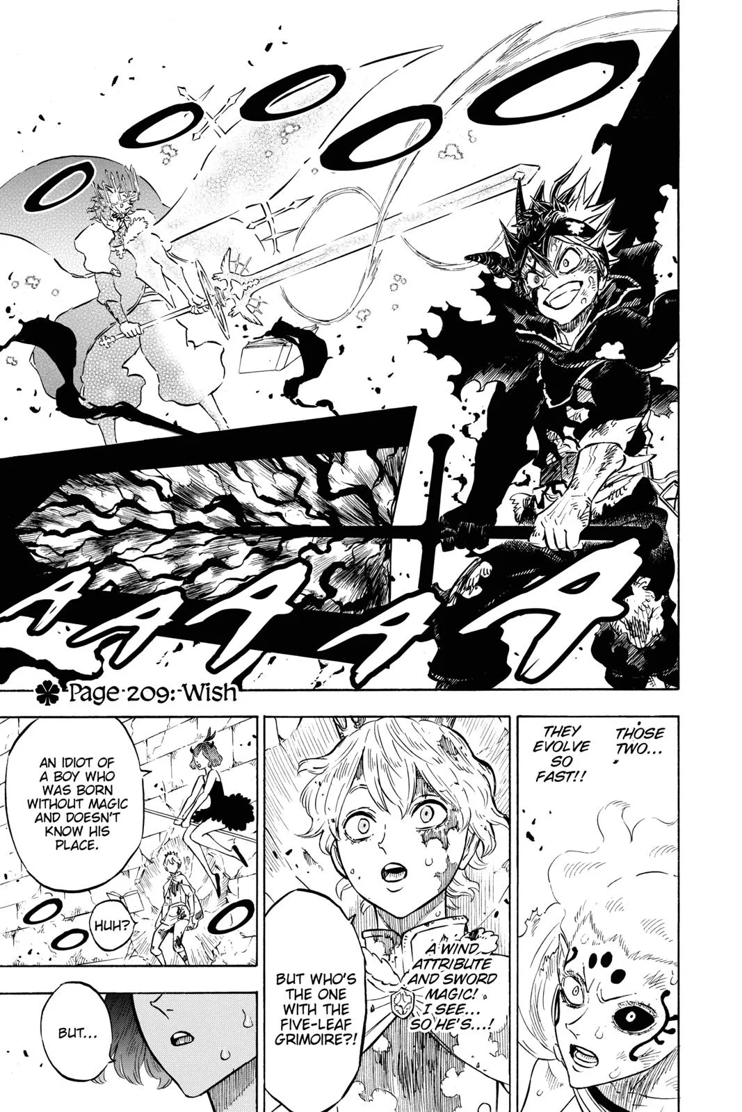 Black Clover Chapter 209 Page 1