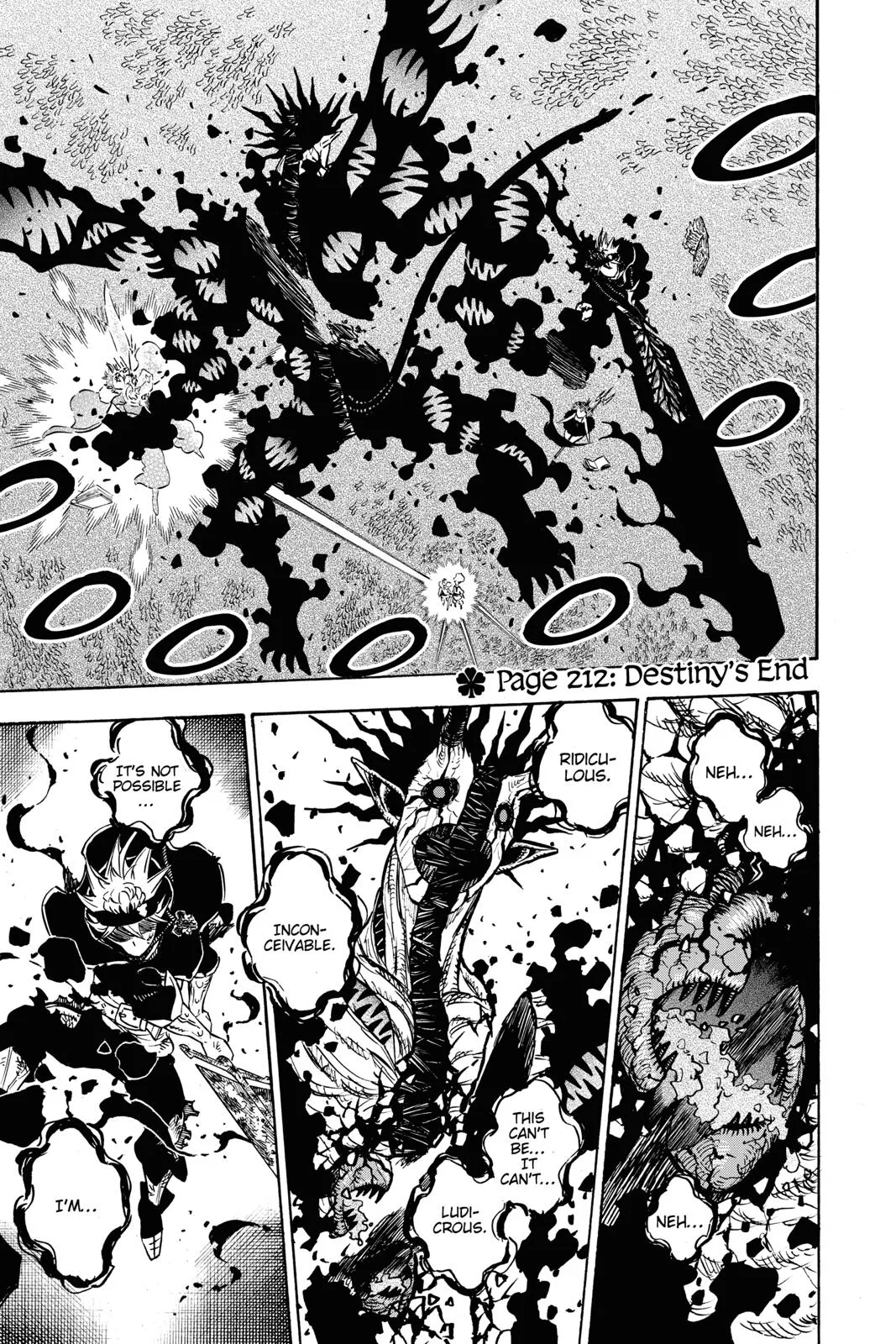 Black Clover Chapter 212 Page 1