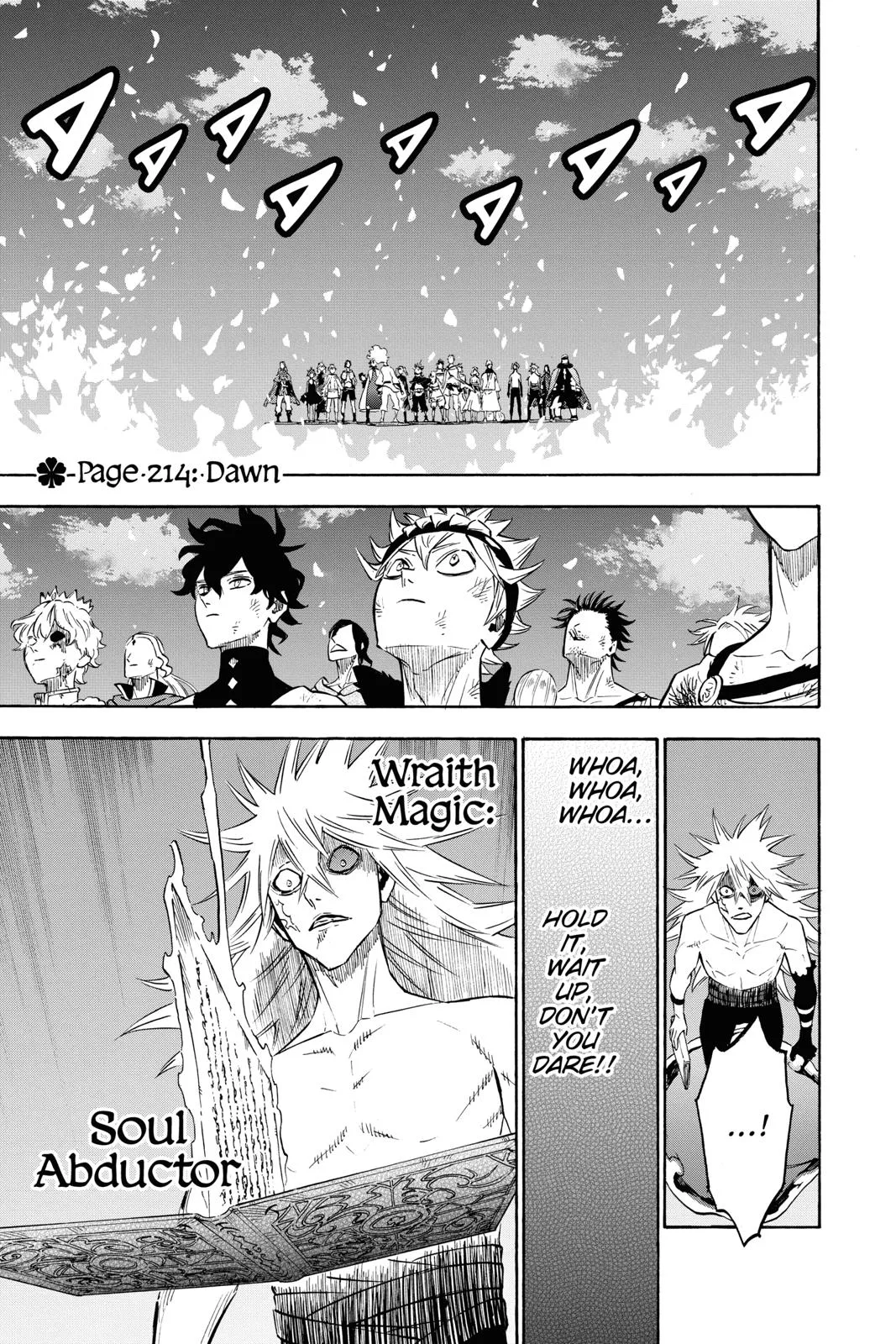 Black Clover Chapter 214 Page 1