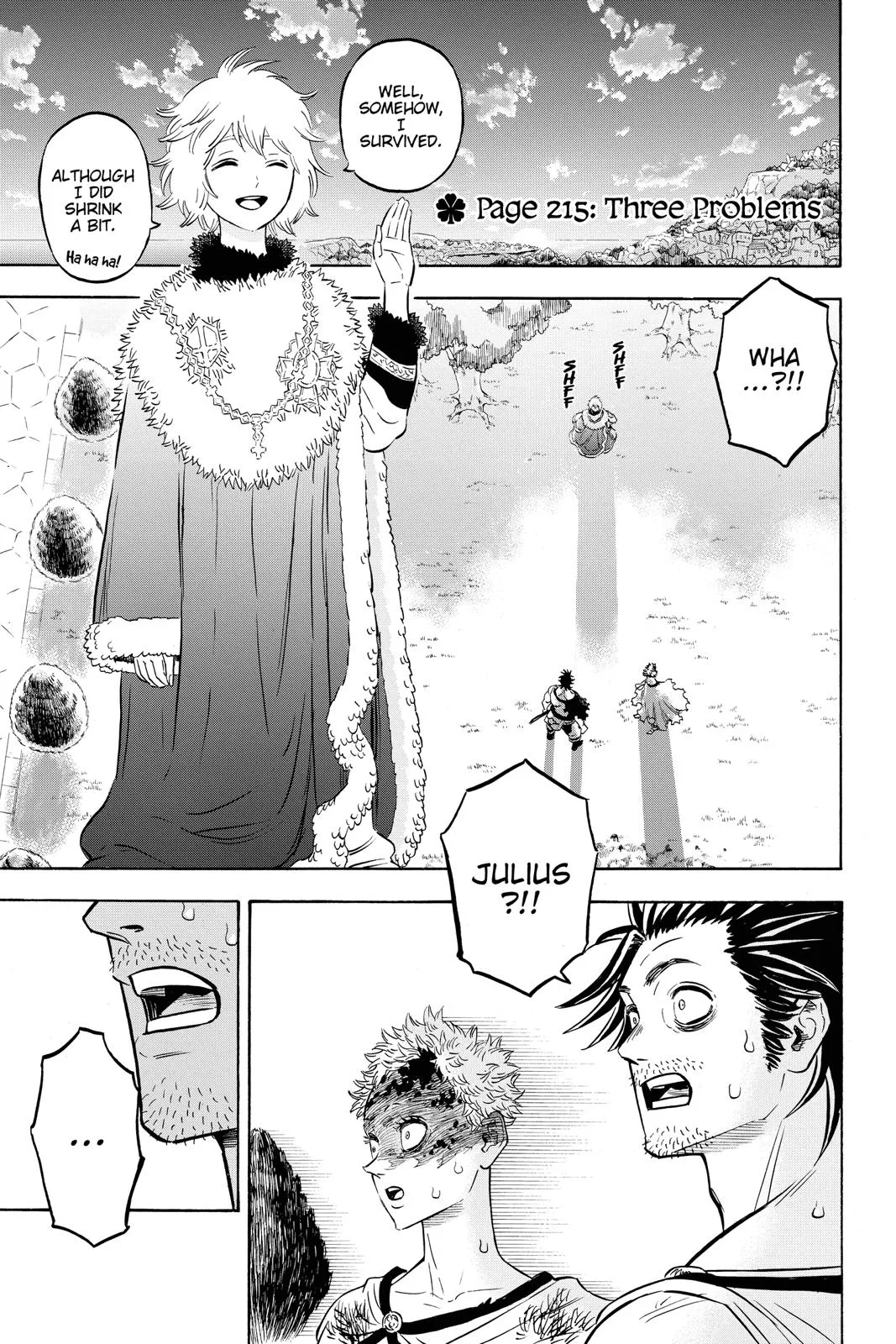 Black Clover Chapter 215 Page 1