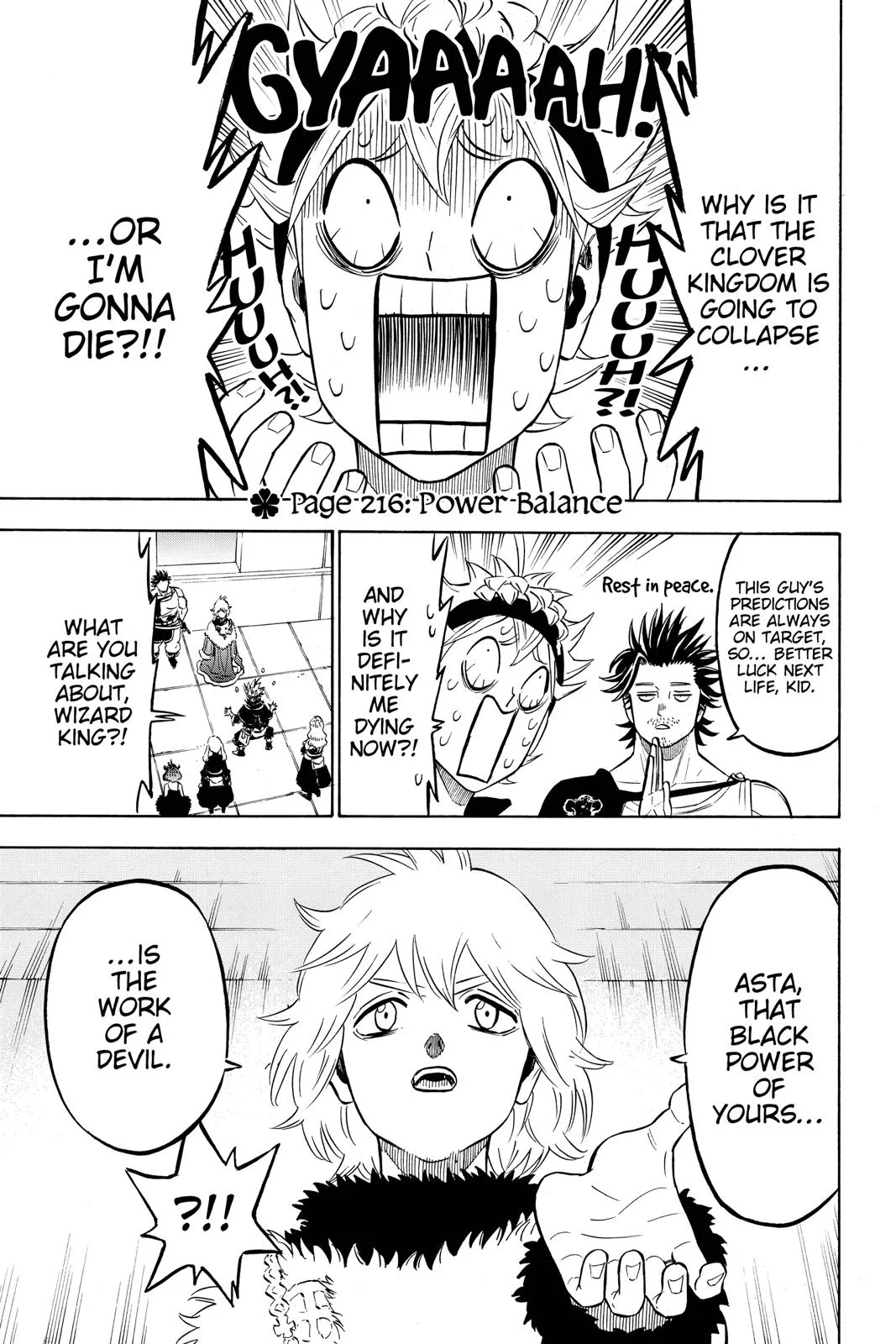 Black Clover Chapter 216 Page 1