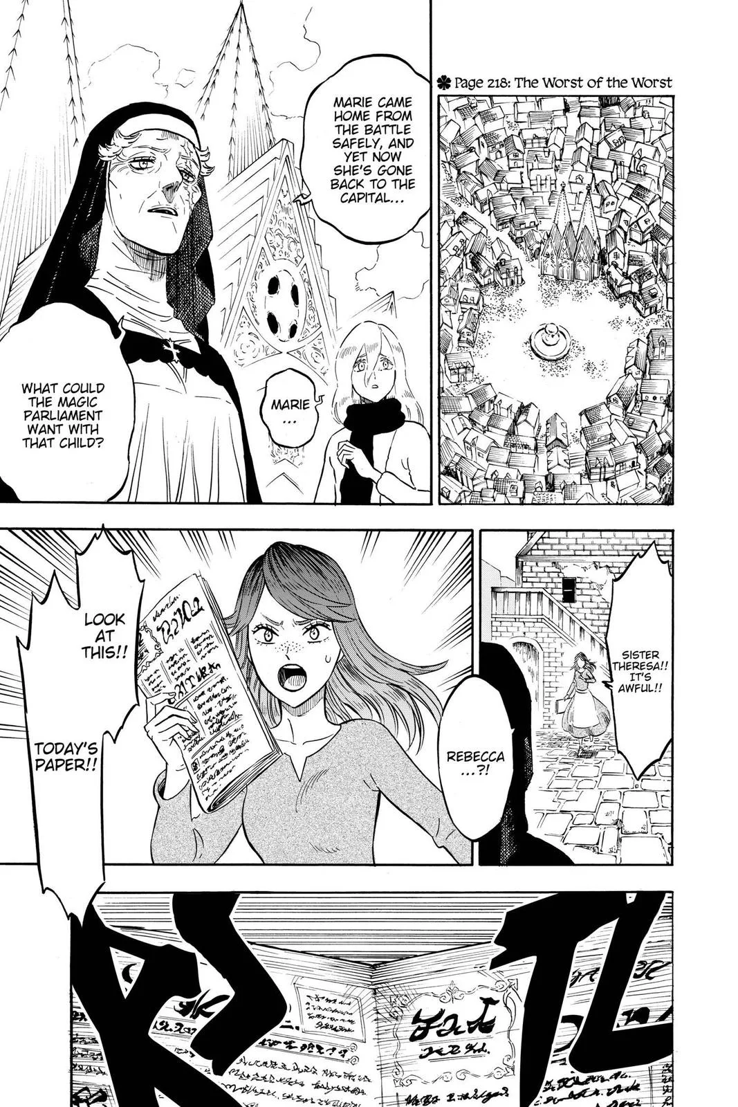 Black Clover Chapter 218 Page 7
