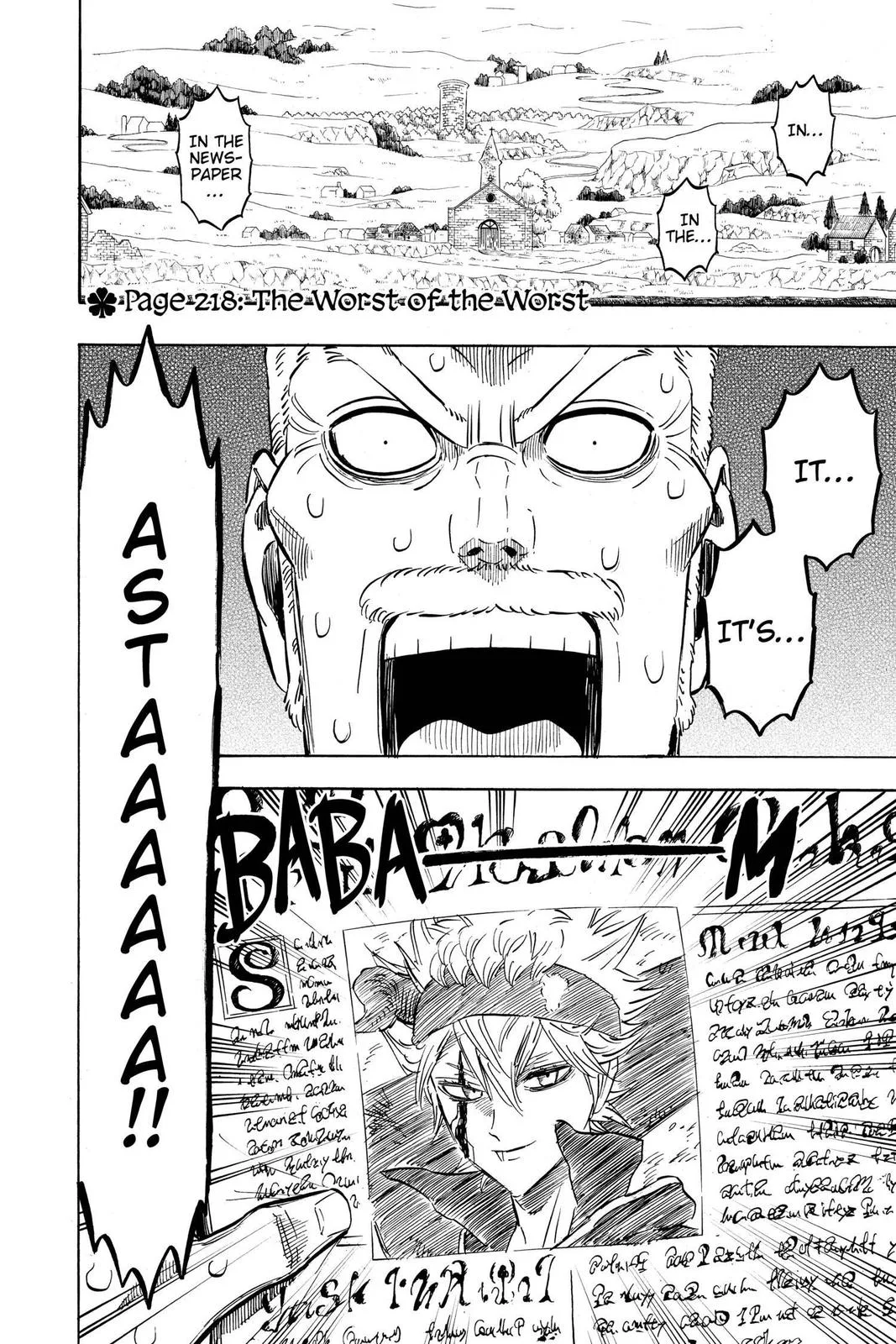 Black Clover Chapter 218 Page 8