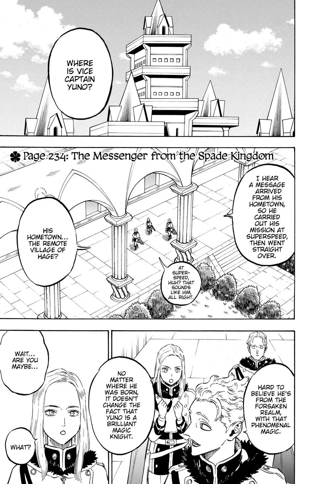 Black Clover Chapter 234 Page 1