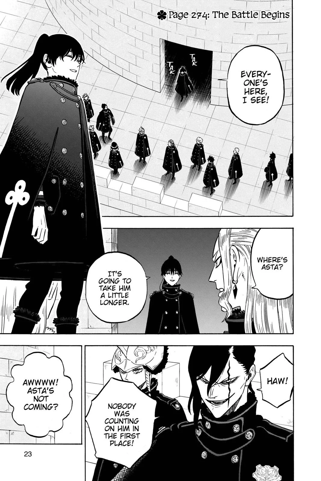 Black Clover Chapter 274 Page 1