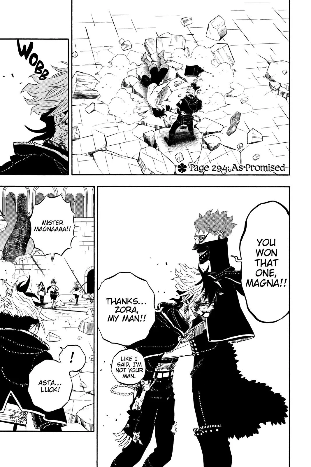Black Clover Chapter 294 Page 1