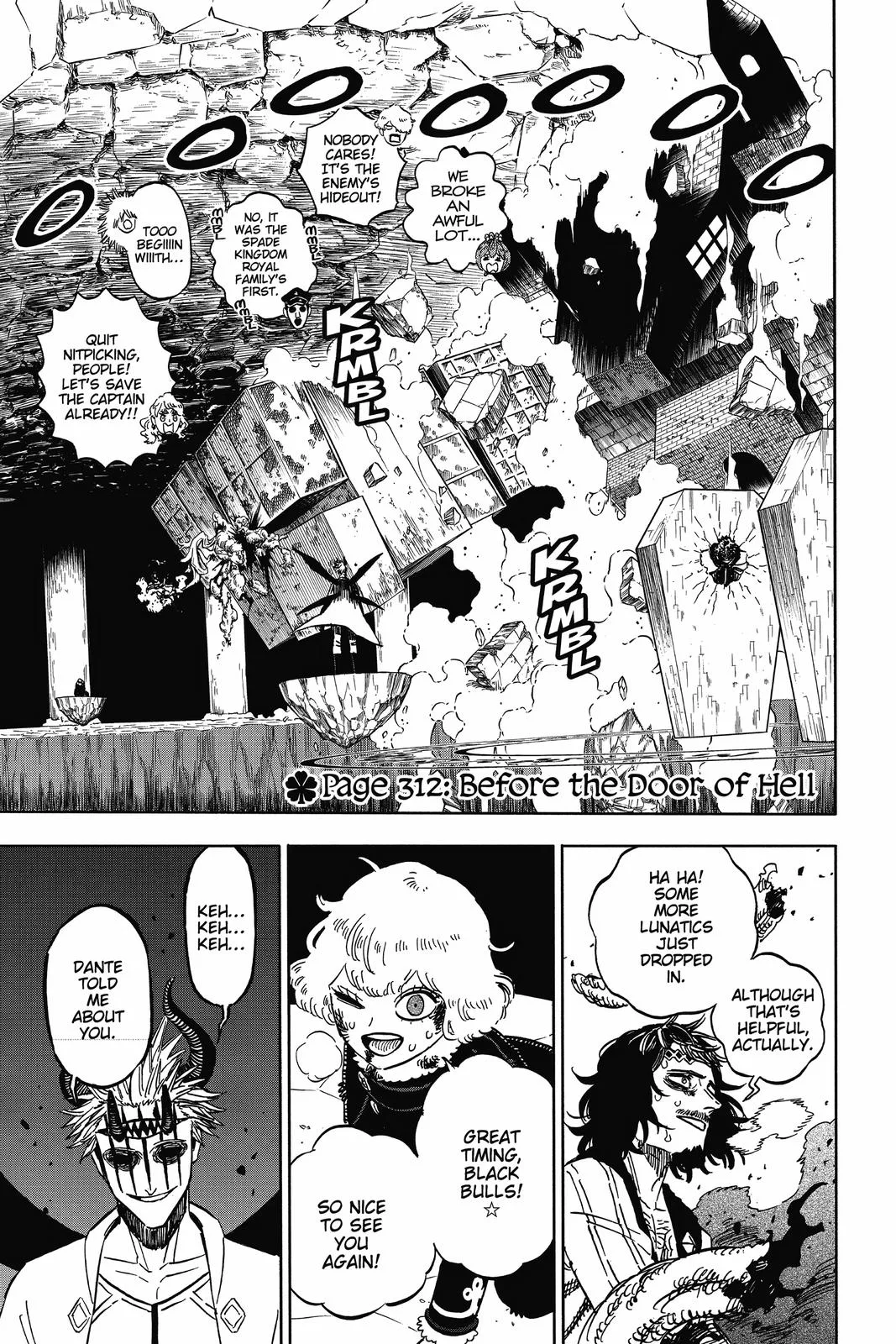 Black Clover Chapter 312 Page 1