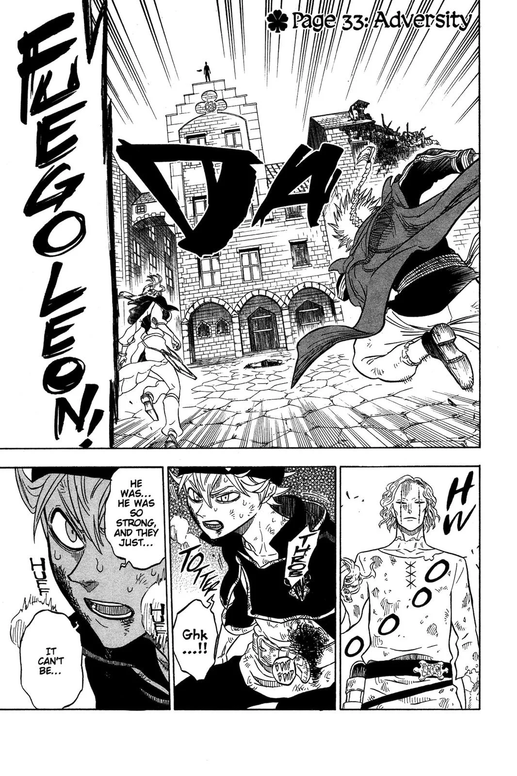 Black Clover Chapter 33 Page 1