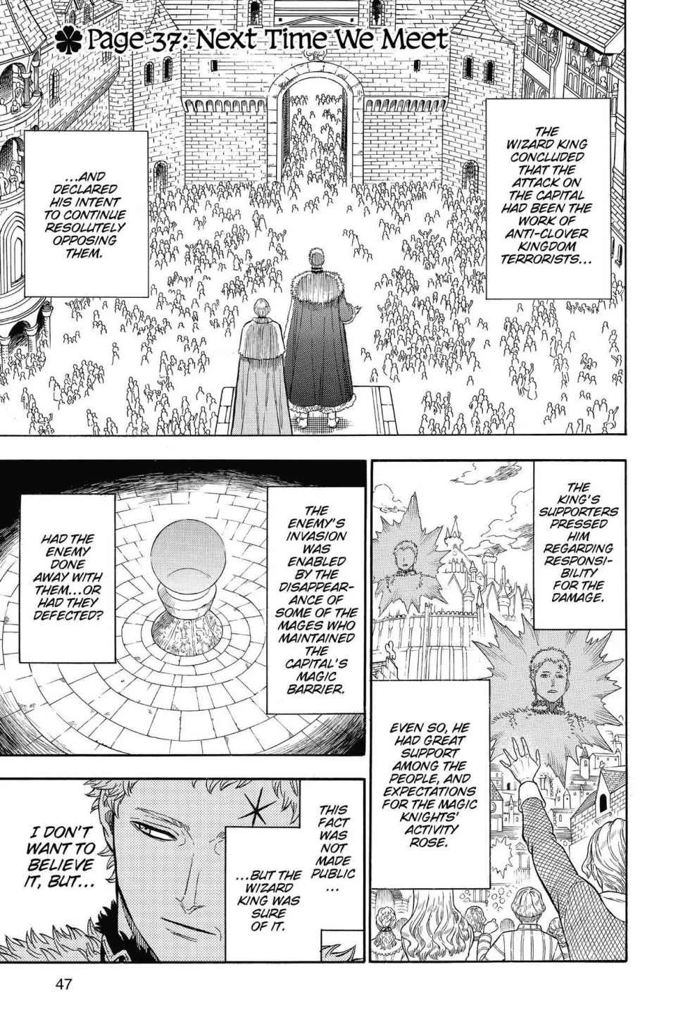Black Clover Chapter 37 Page 1