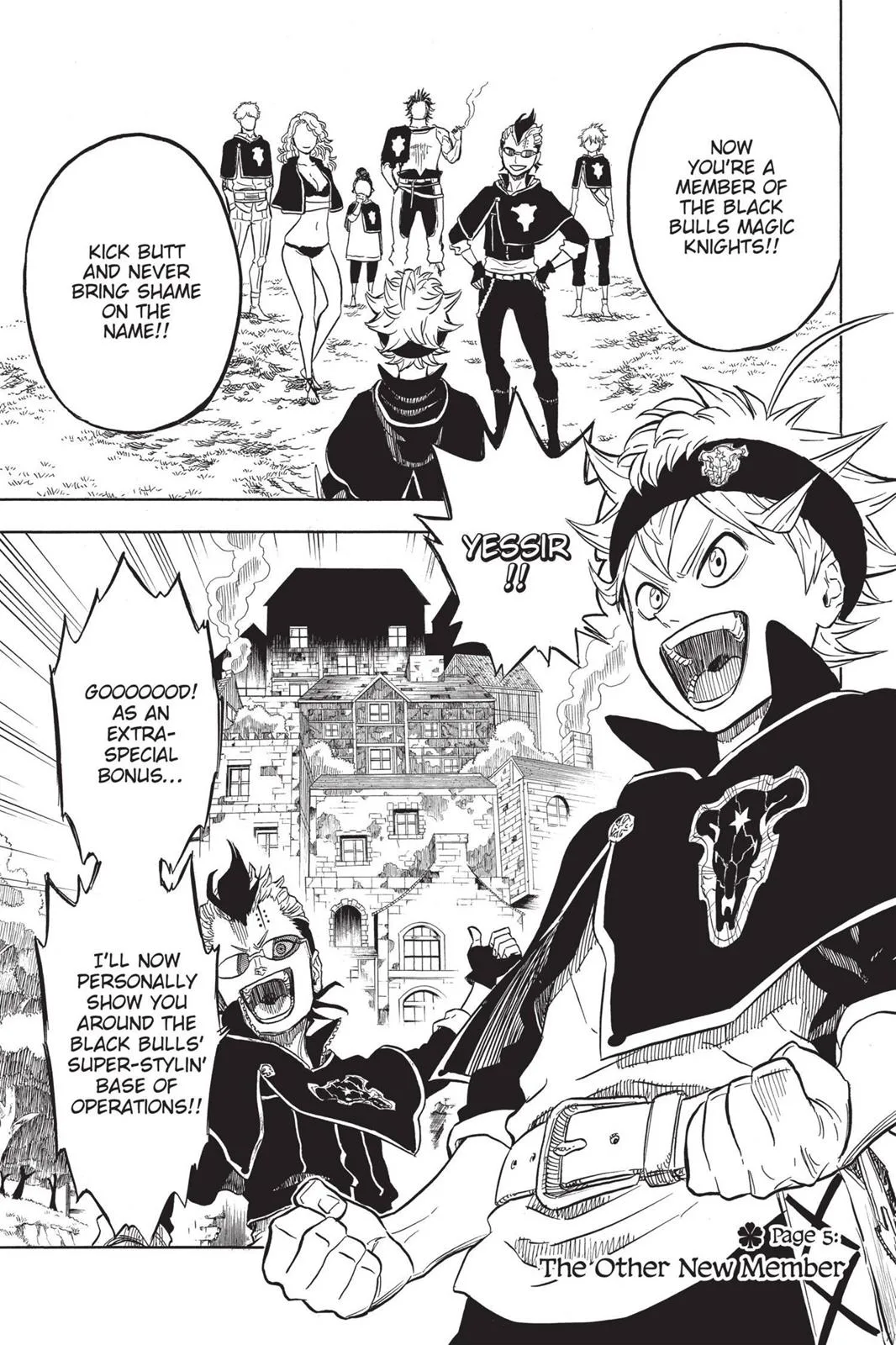 Black Clover Chapter 5 Page 1