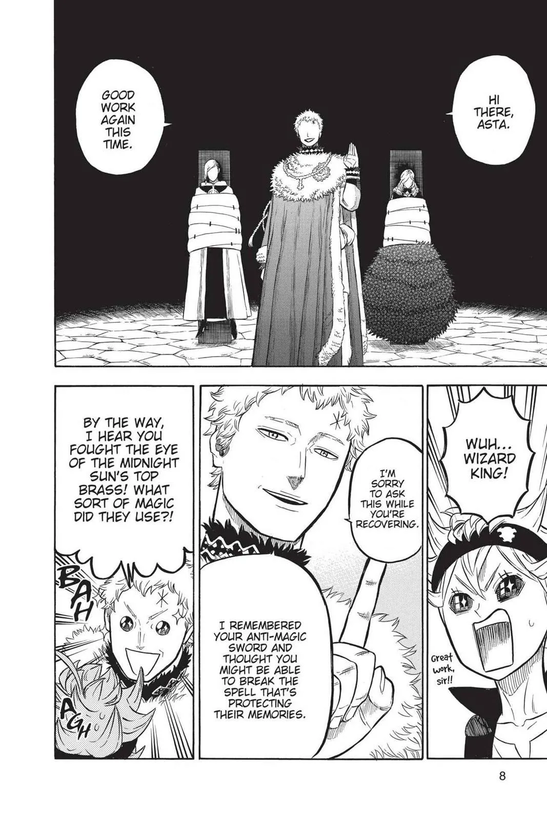 Black Clover Chapter 54 Page 8