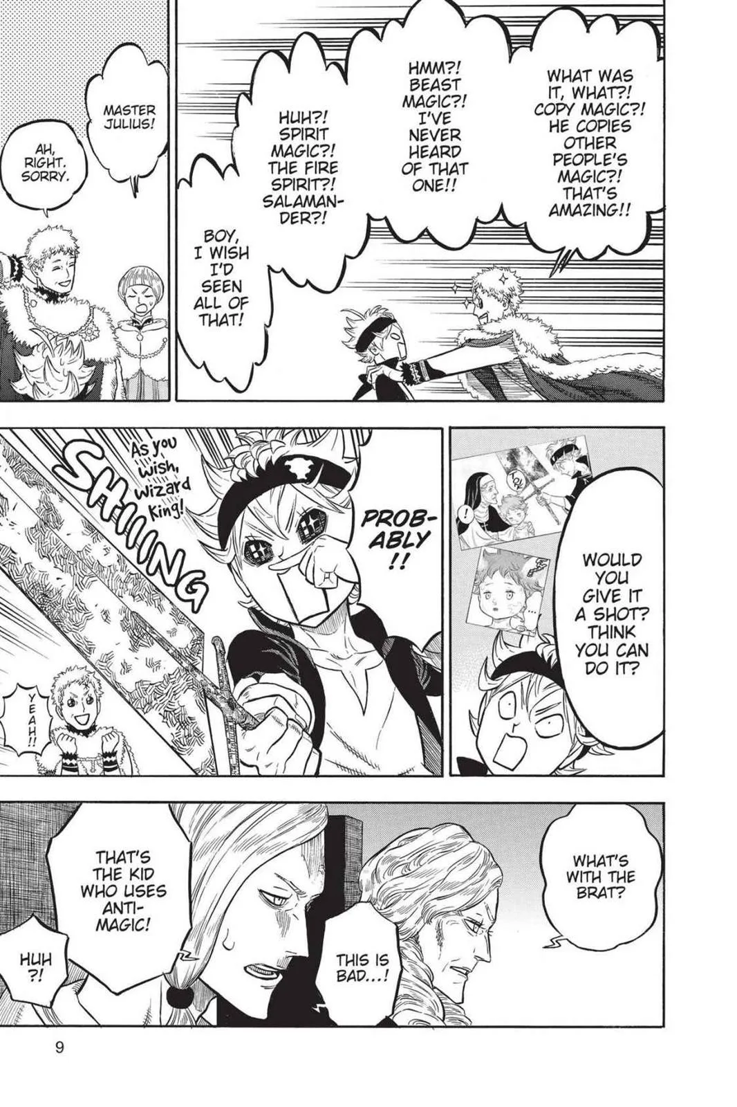 Black Clover Chapter 54 Page 9