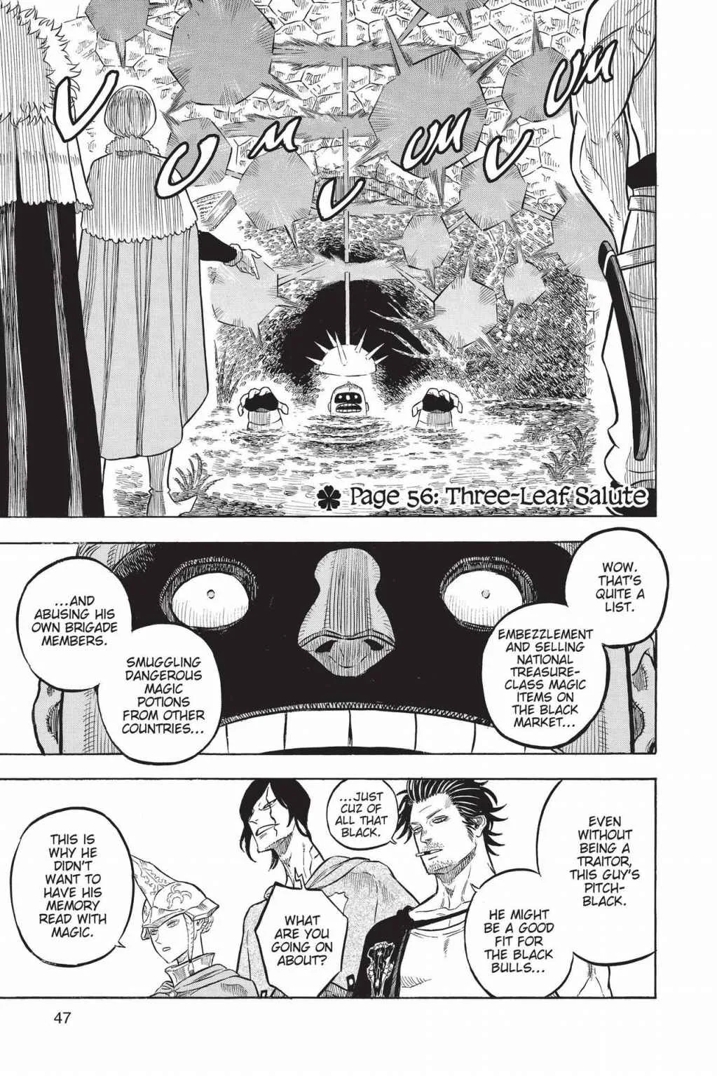 Black Clover Chapter 56 Page 1