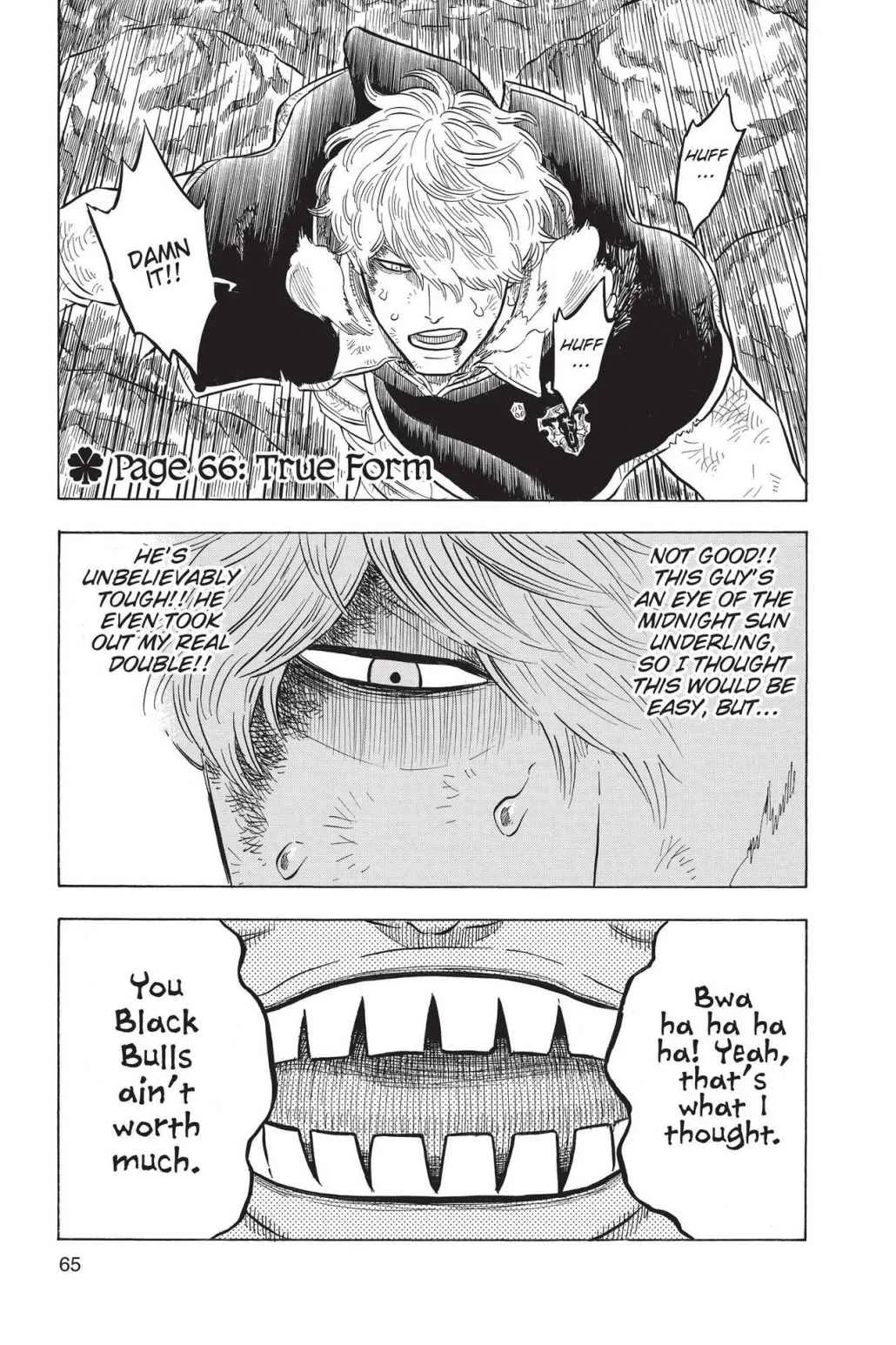 Black Clover Chapter 66 Page 1