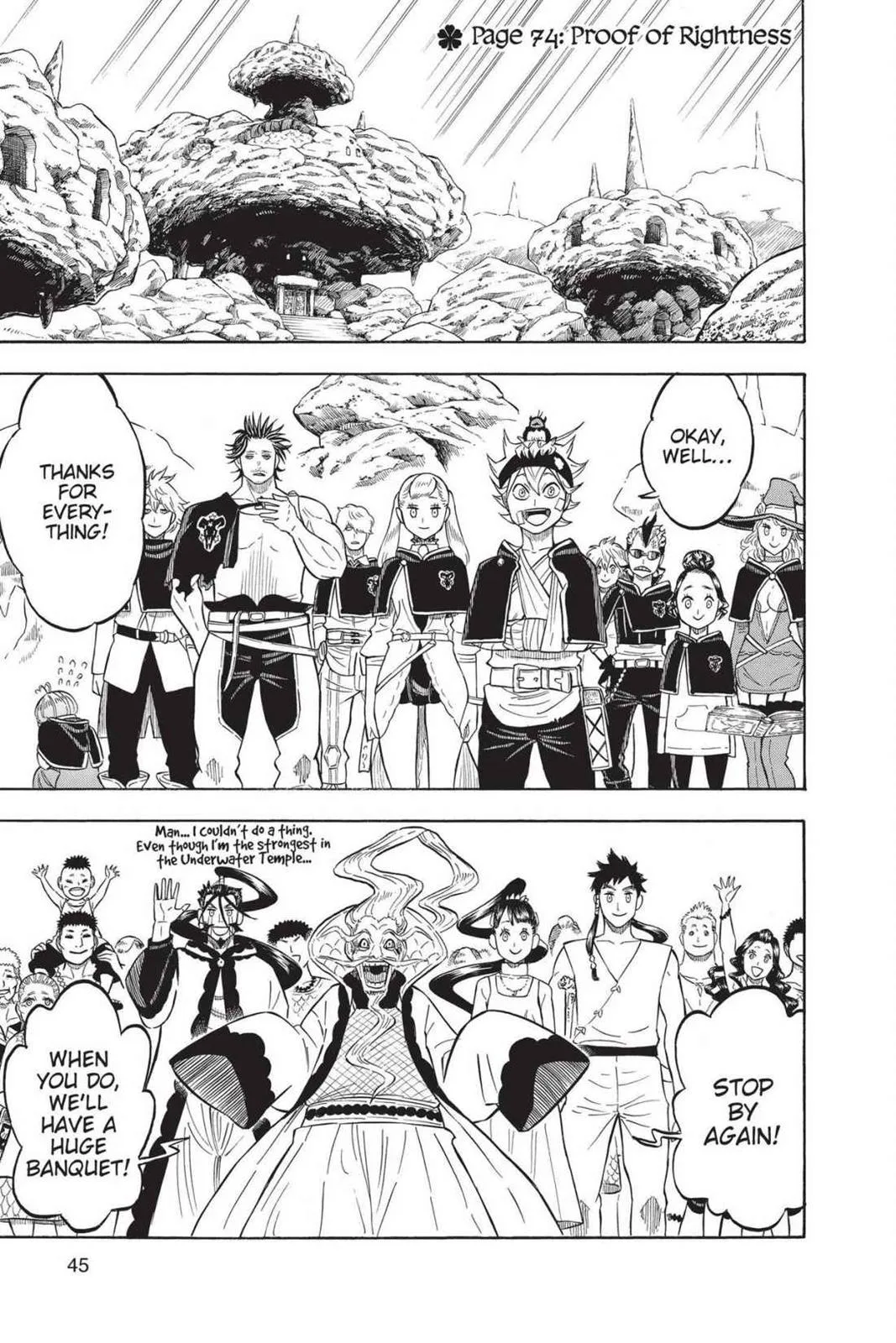 Black Clover Chapter 74 Page 1