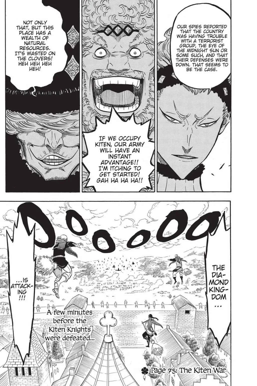 Black Clover Chapter 75 Page 1