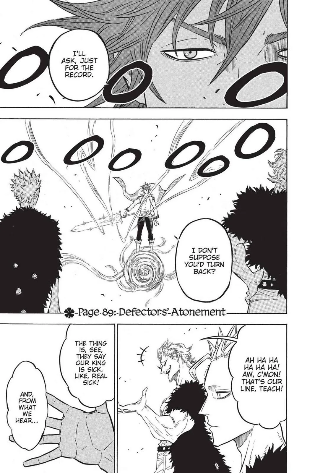 Black Clover Chapter 89 Page 1