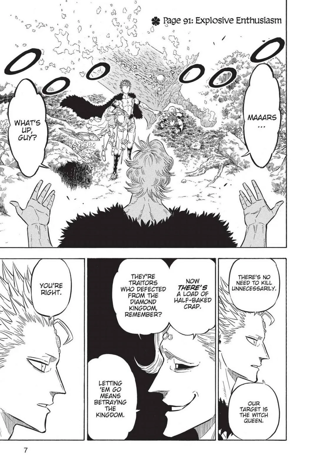 Black Clover Chapter 91 Page 7