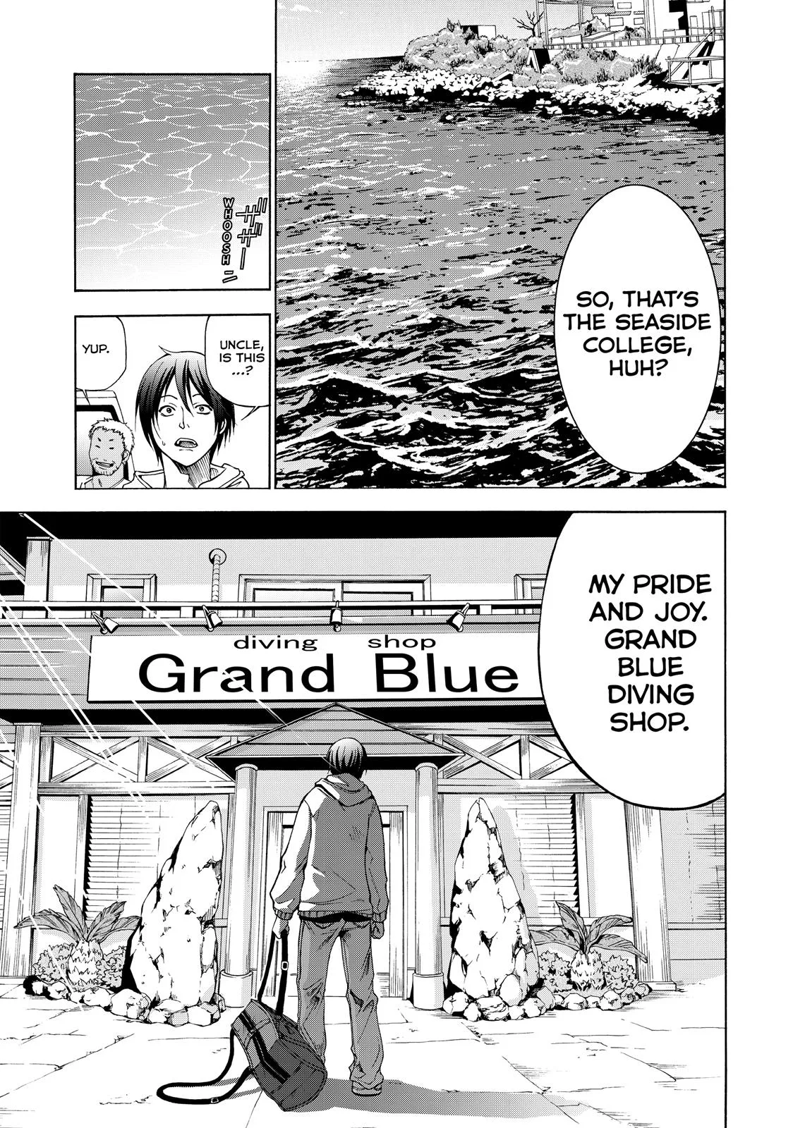 Grand Blue Dreaming Chapter 1 Page 8