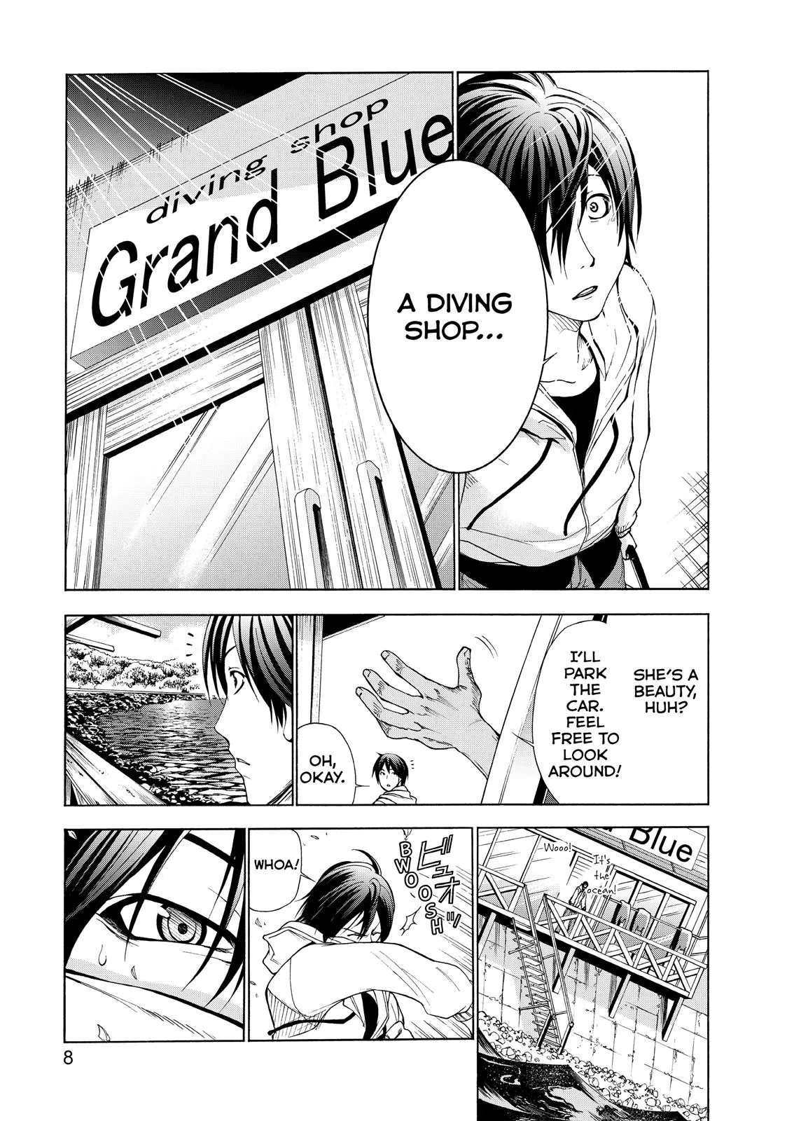 Grand Blue Dreaming Chapter 1 Page 9