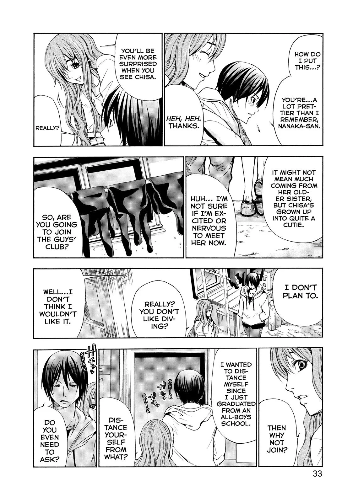 Grand Blue Dreaming Chapter 1 Page 33