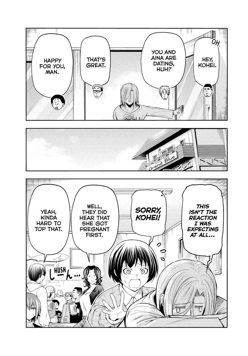 Grand Blue Dreaming Chapter 100 Page 35