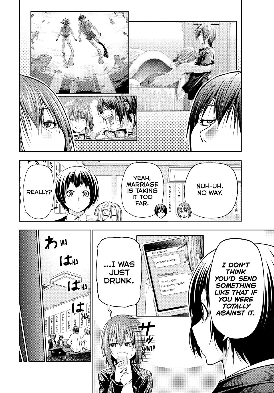 Grand Blue Dreaming Chapter 103 Page 34