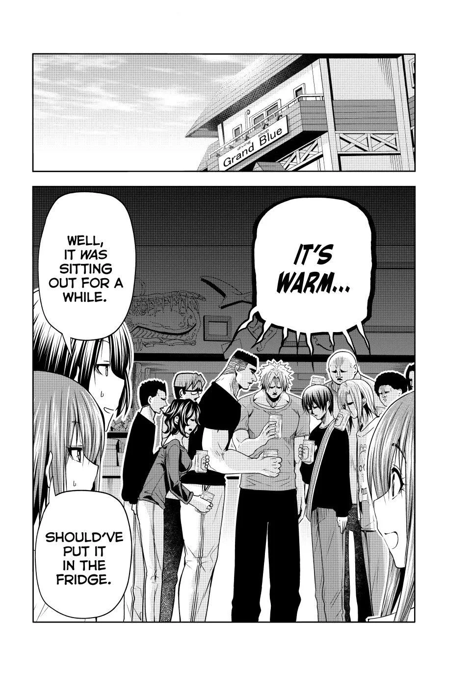 Grand Blue Dreaming Chapter 105 Page 54