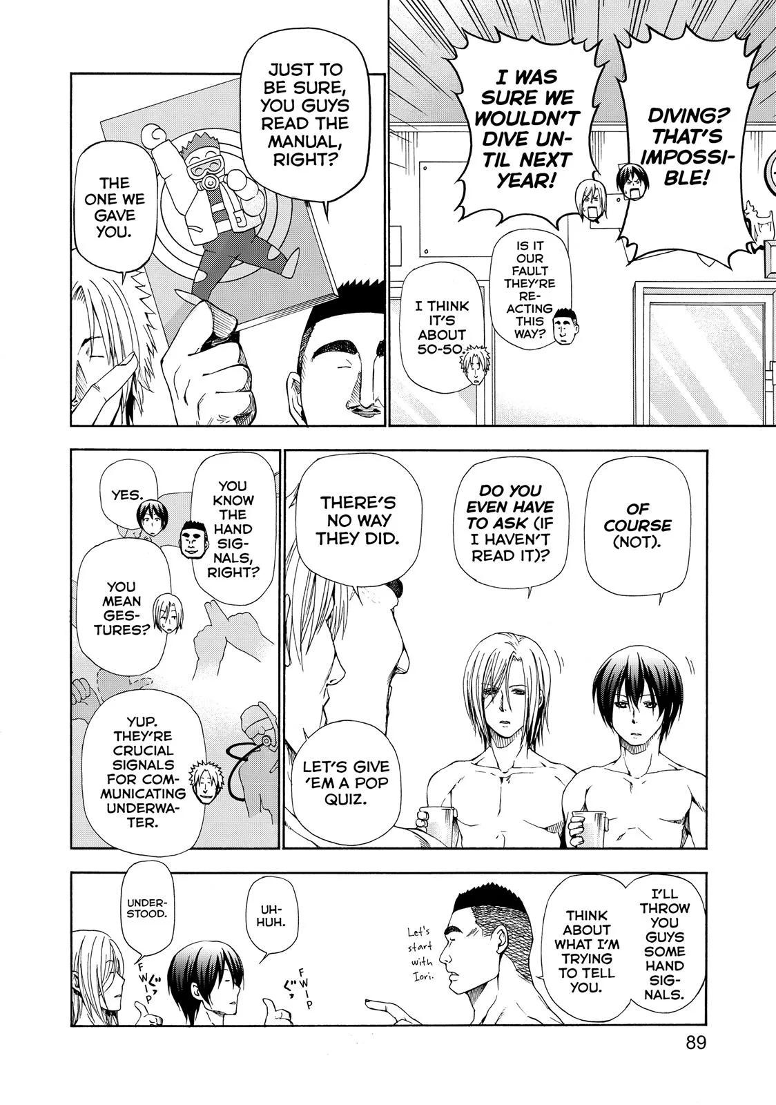 Grand Blue Dreaming Chapter 11 Page 12