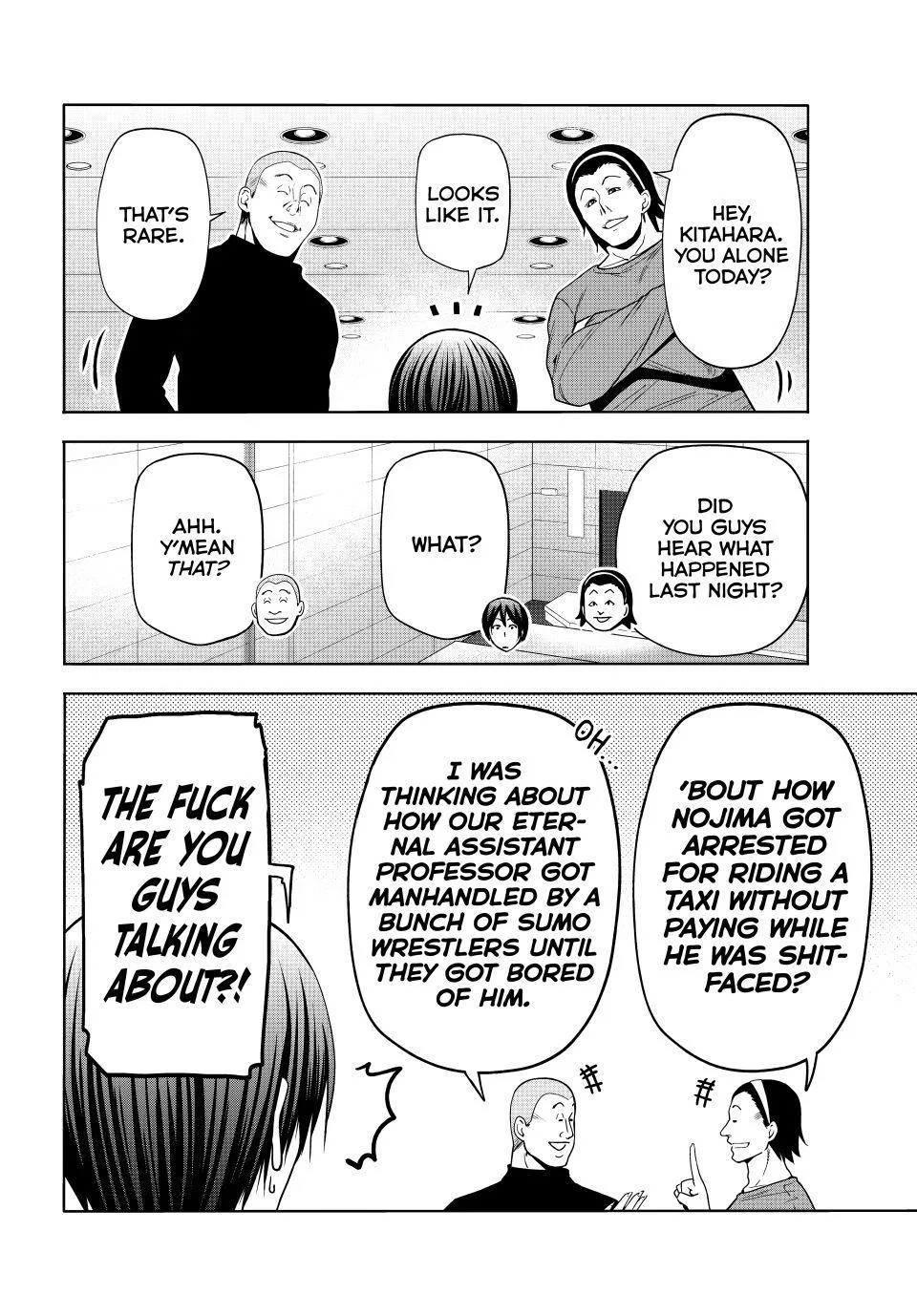 Grand Blue Dreaming Chapter 110 Page 8