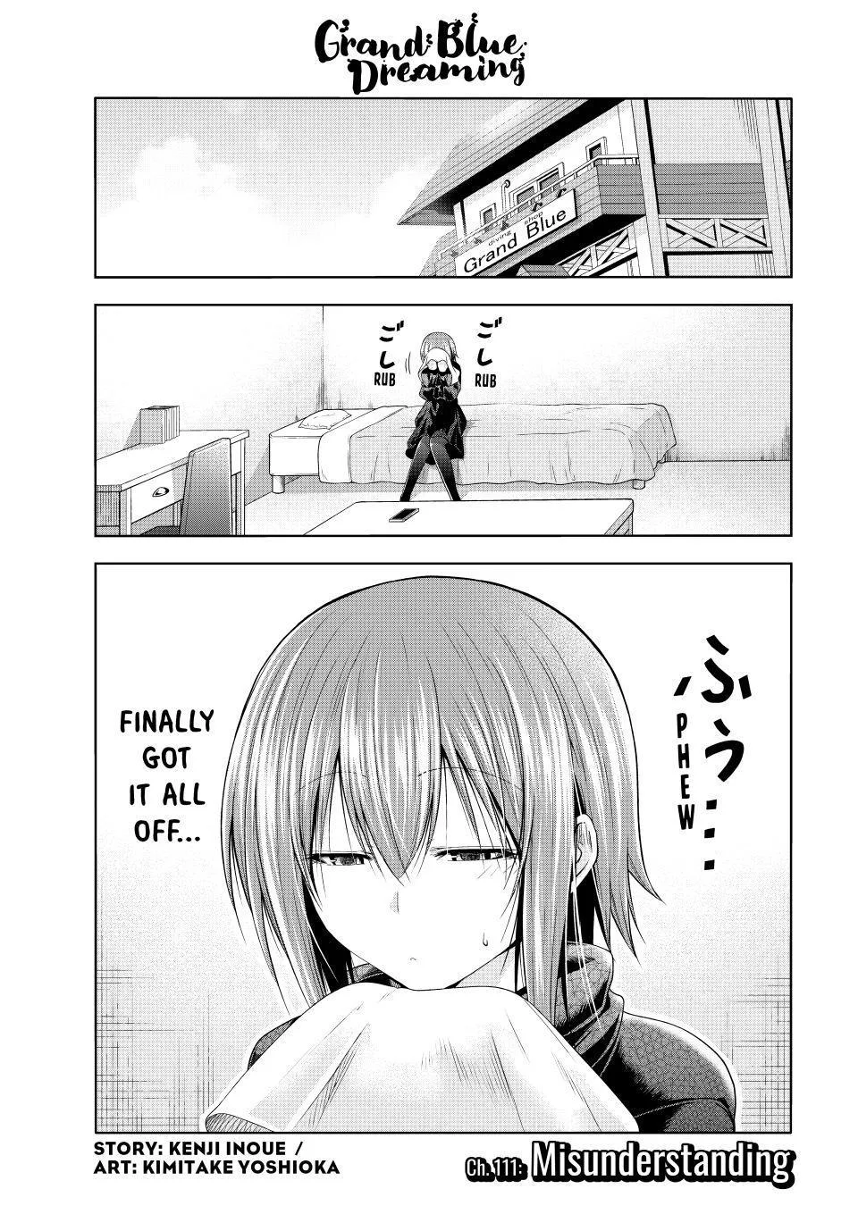 Grand Blue Dreaming Chapter 111 Page 1