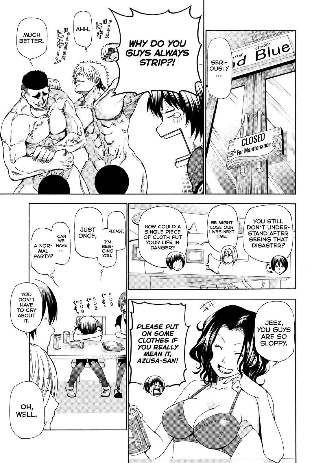 Grand Blue Dreaming Chapter 12.5 Page 4