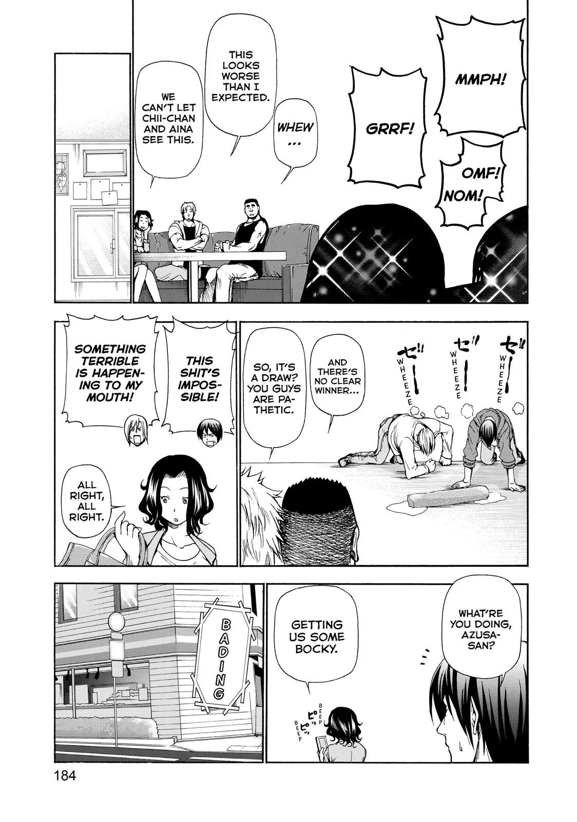 Grand Blue Dreaming Chapter 12.5 Page 12