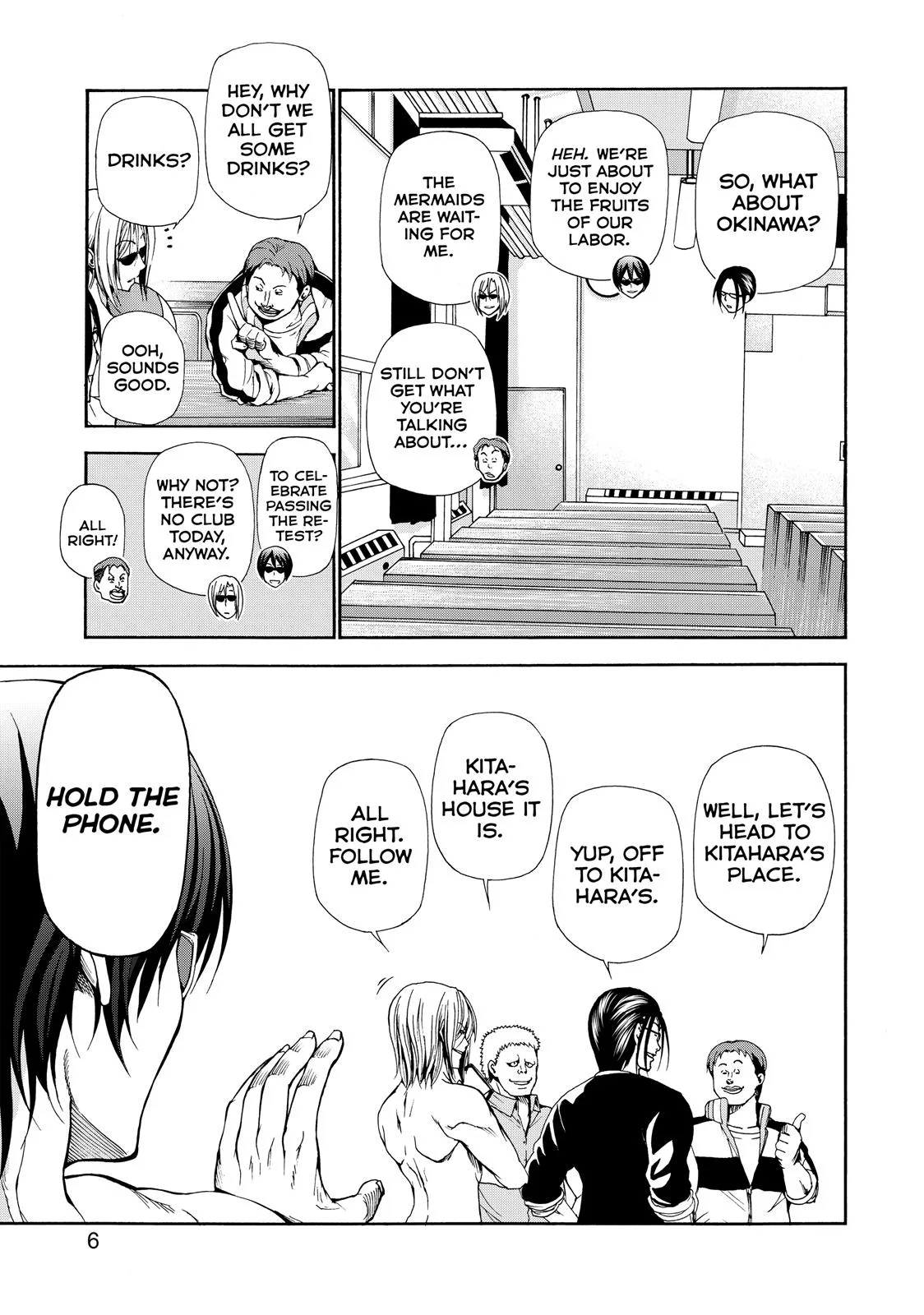 Grand Blue Dreaming Chapter 13 Page 8
