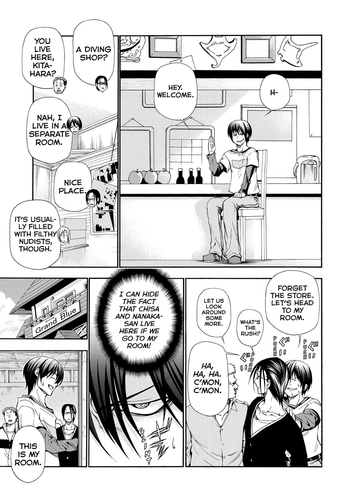 Grand Blue Dreaming Chapter 13 Page 12