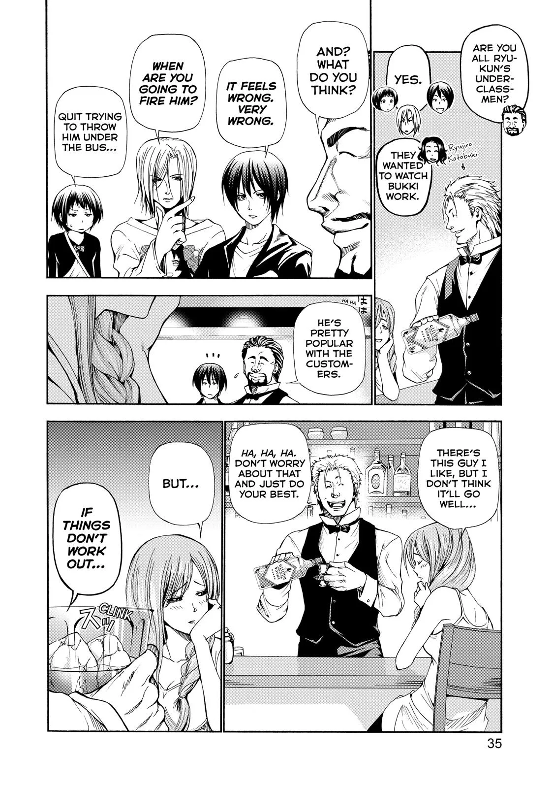 Grand Blue Dreaming Chapter 14 Page 8