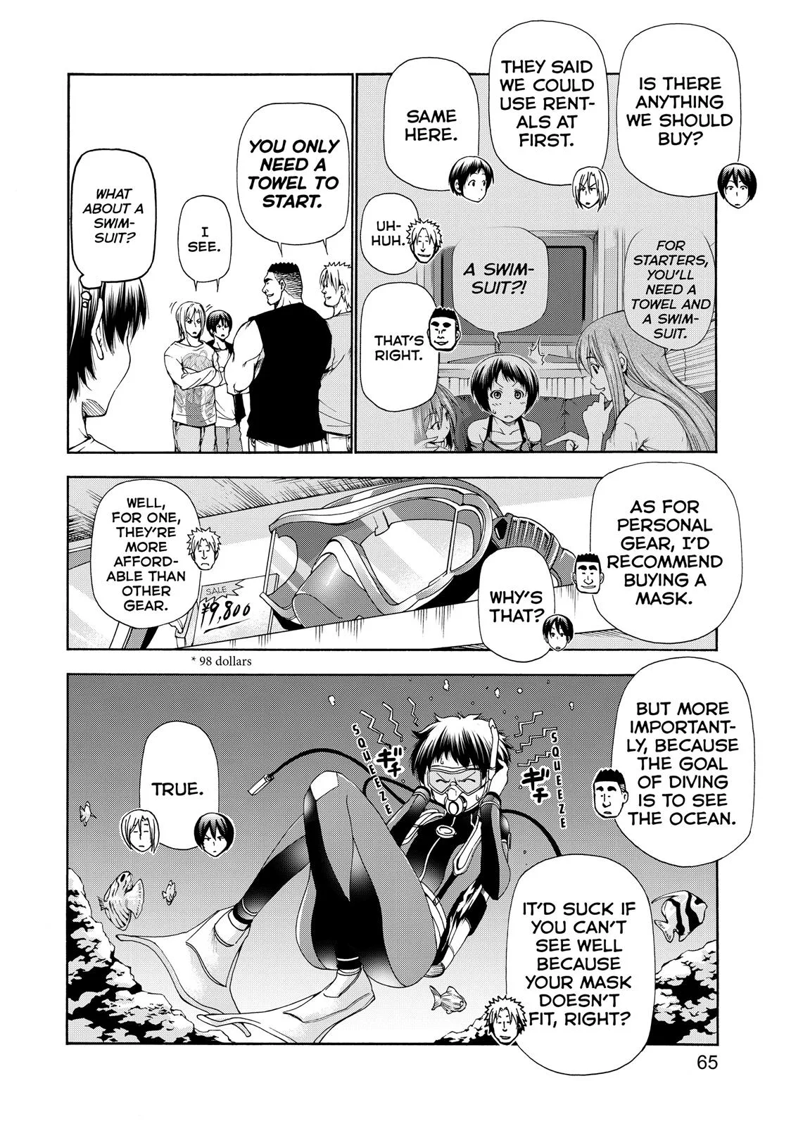 Grand Blue Dreaming Chapter 15 Page 8