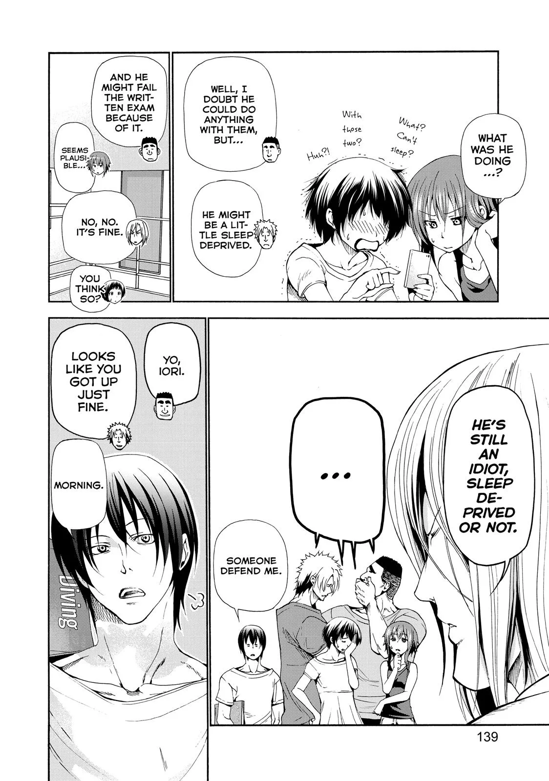 Grand Blue Dreaming Chapter 17 Page 4
