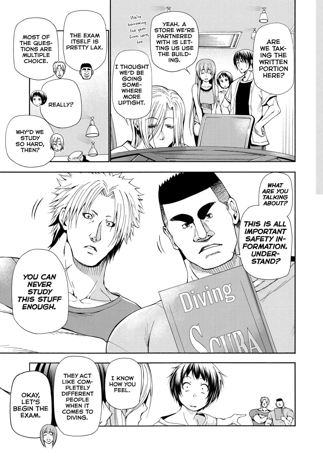 Grand Blue Dreaming Chapter 17 Page 13