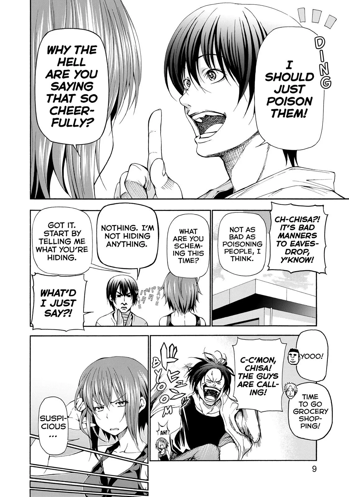 Grand Blue Dreaming Chapter 18 Page 10