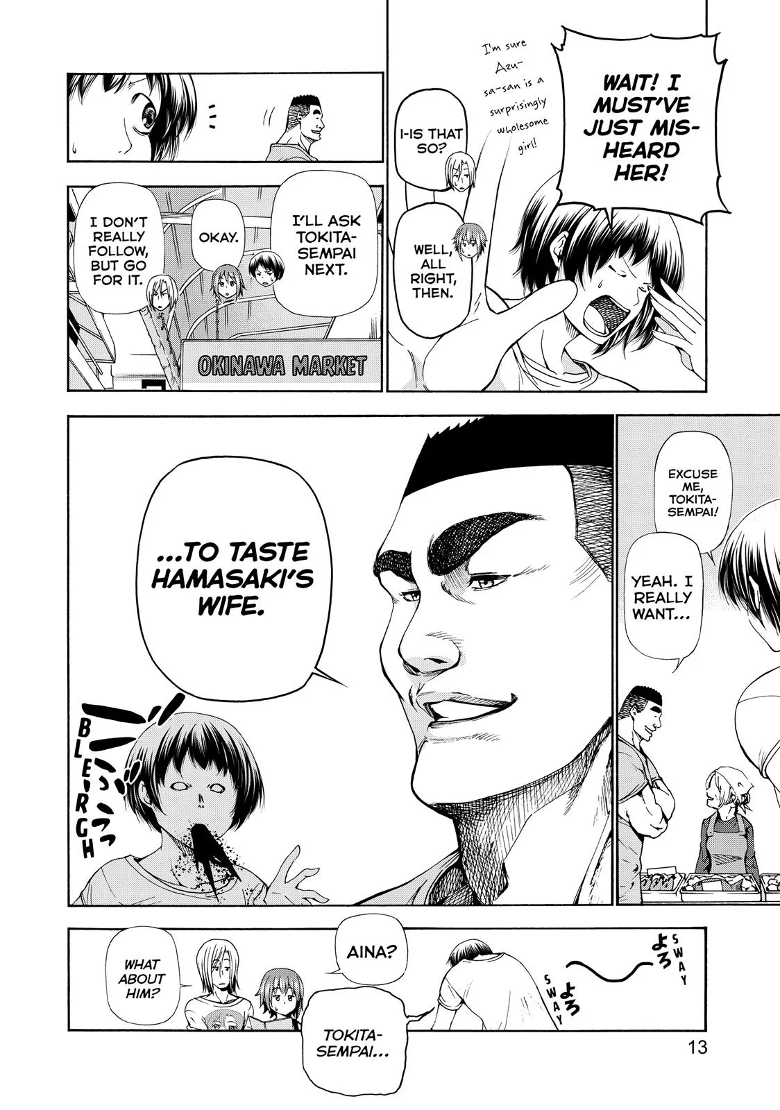 Grand Blue Dreaming Chapter 18 Page 14