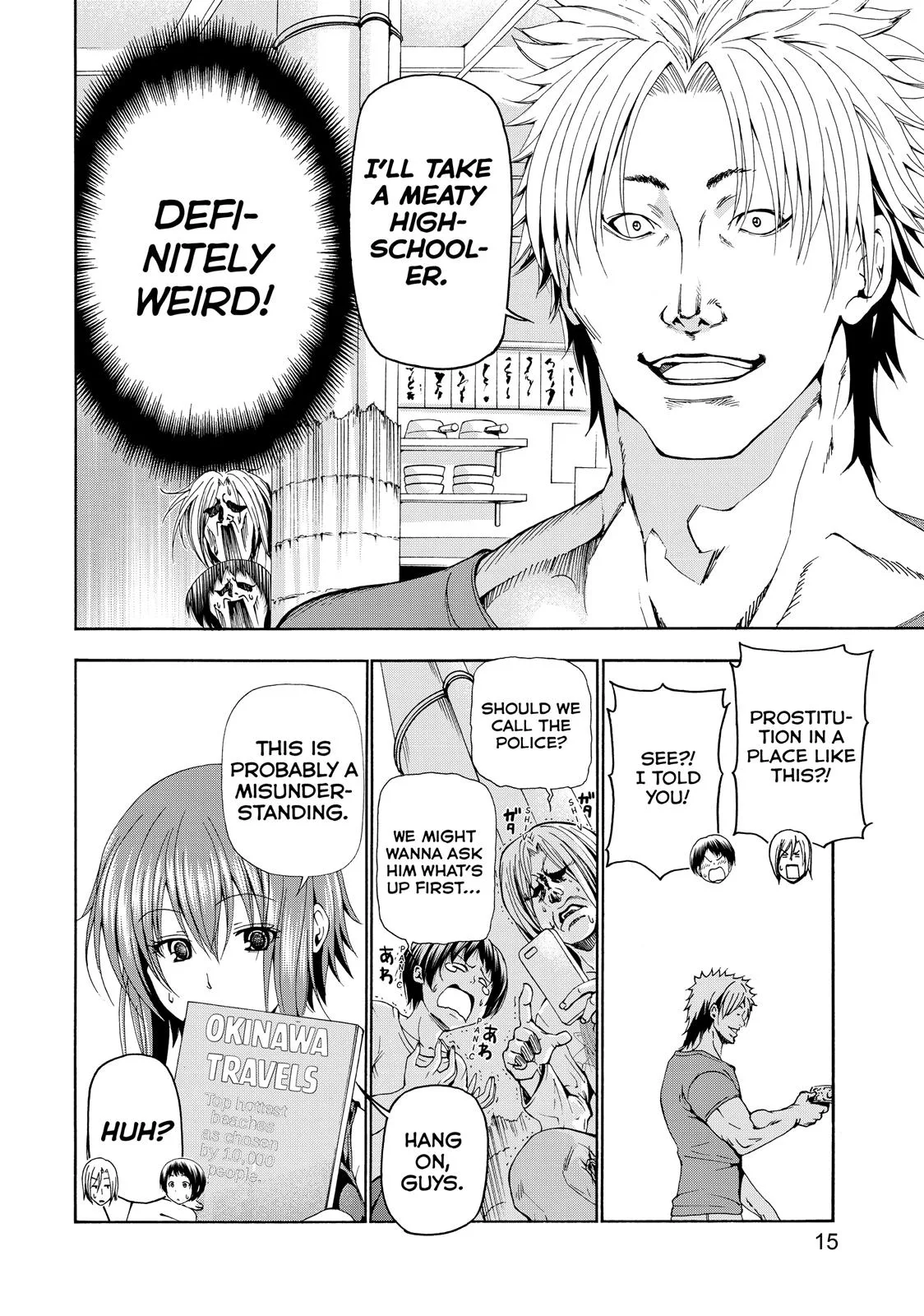 Grand Blue Dreaming Chapter 18 Page 16