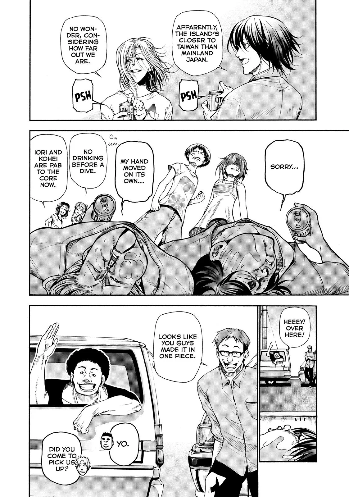 Grand Blue Dreaming Chapter 20 Page 3