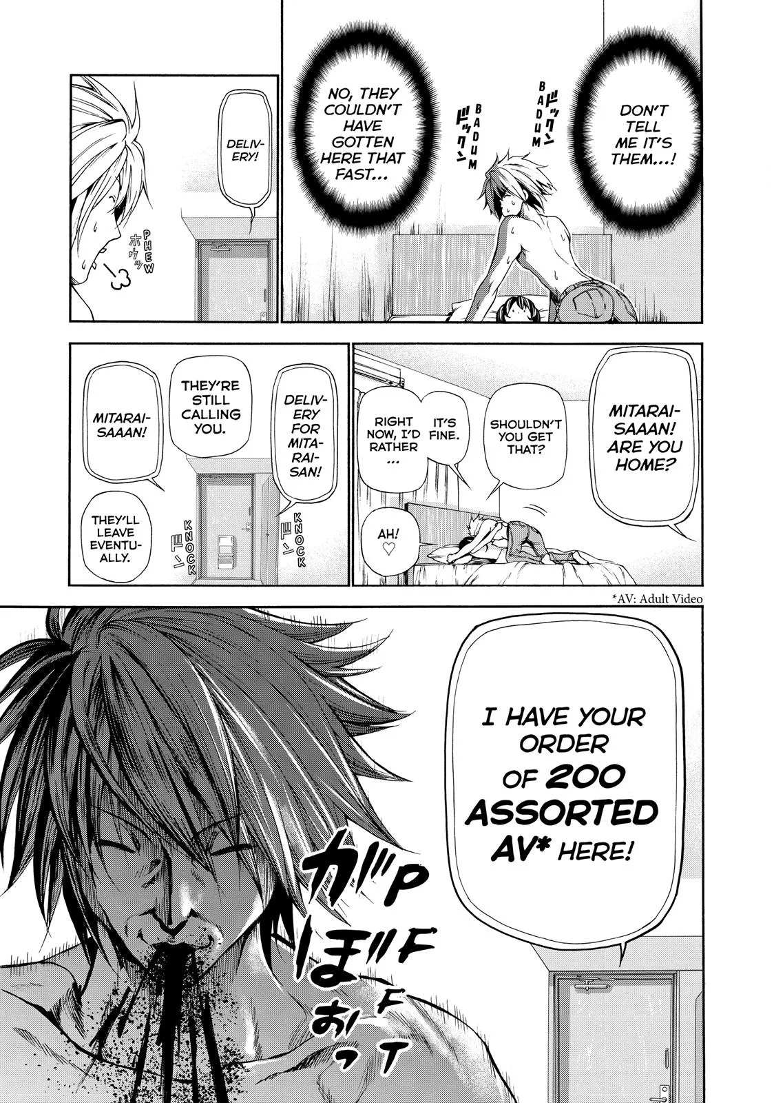 Grand Blue Dreaming Chapter 21.5 Page 11