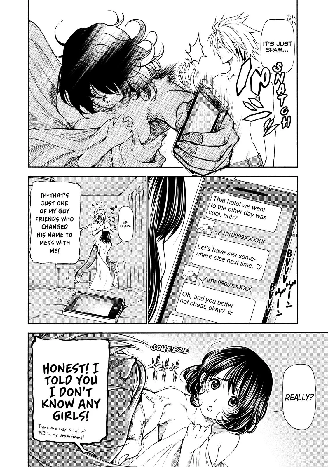 Grand Blue Dreaming Chapter 21.5 Page 16